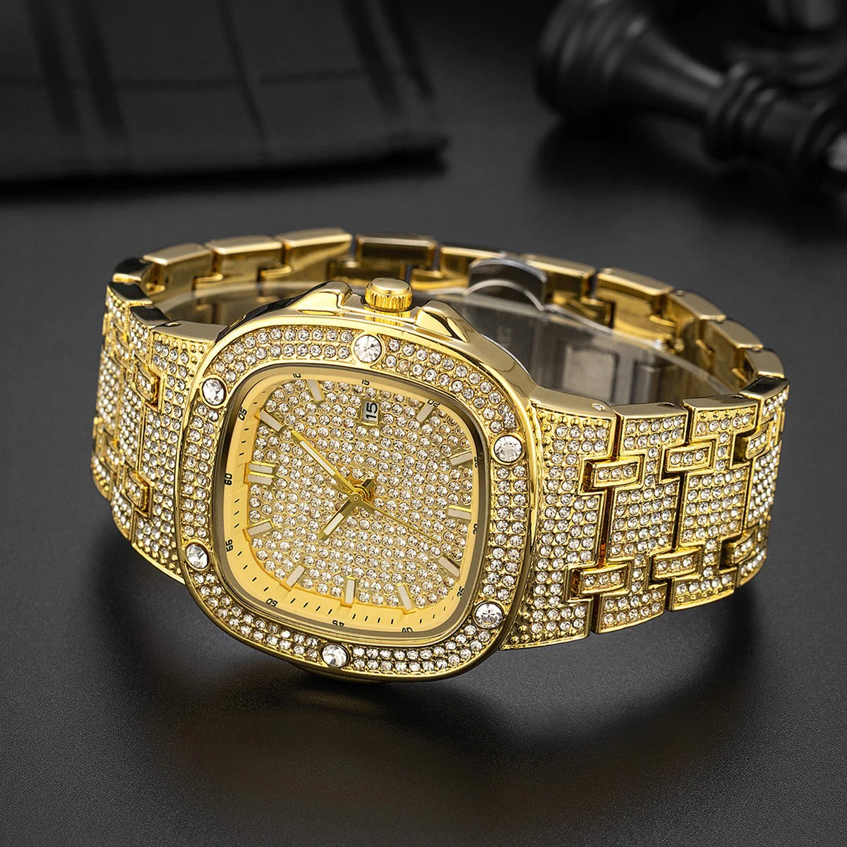 Raven Iced Out Watch - Image 6