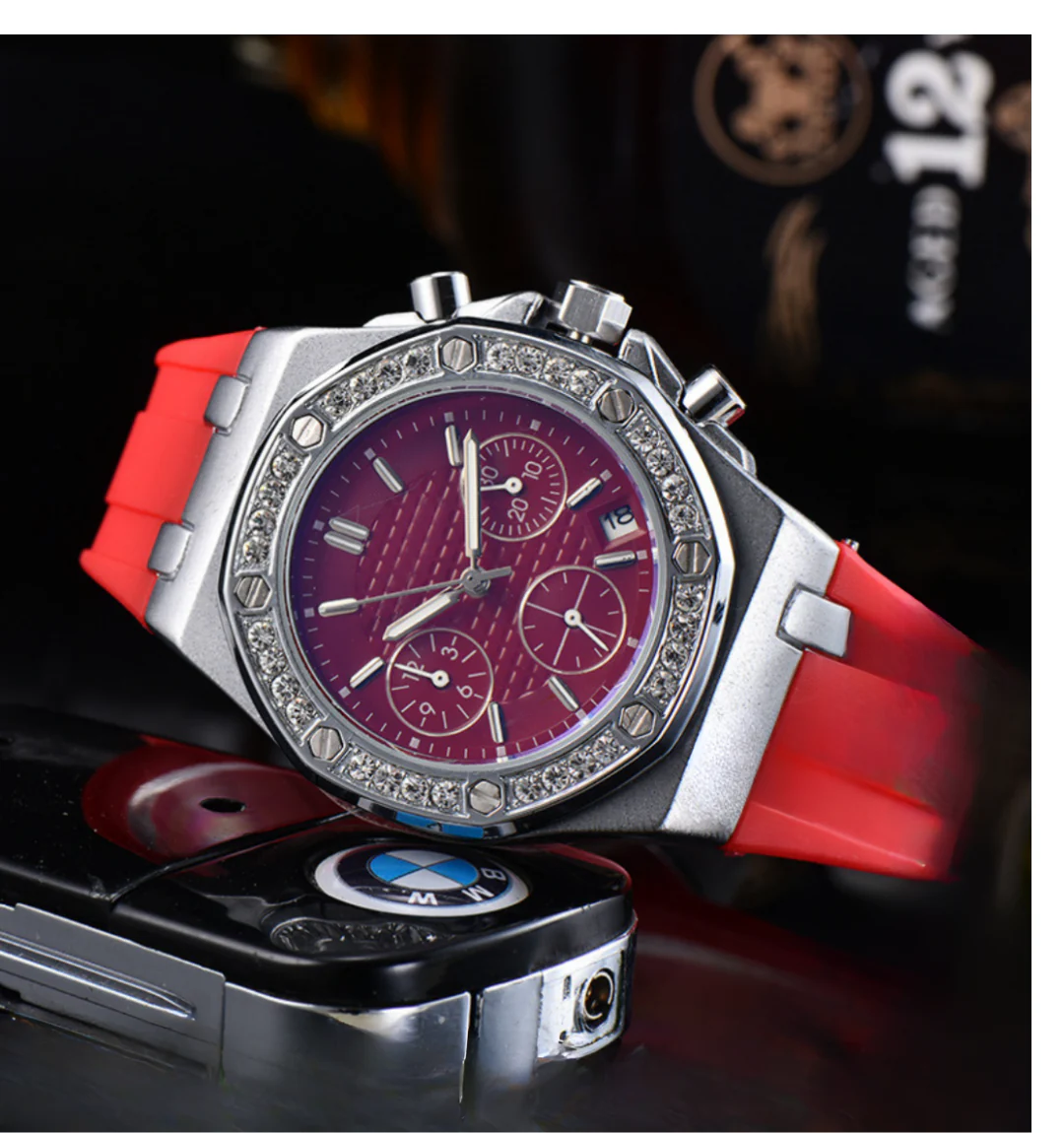 Royale Ice Bezel Chronograph Watch - Image 2