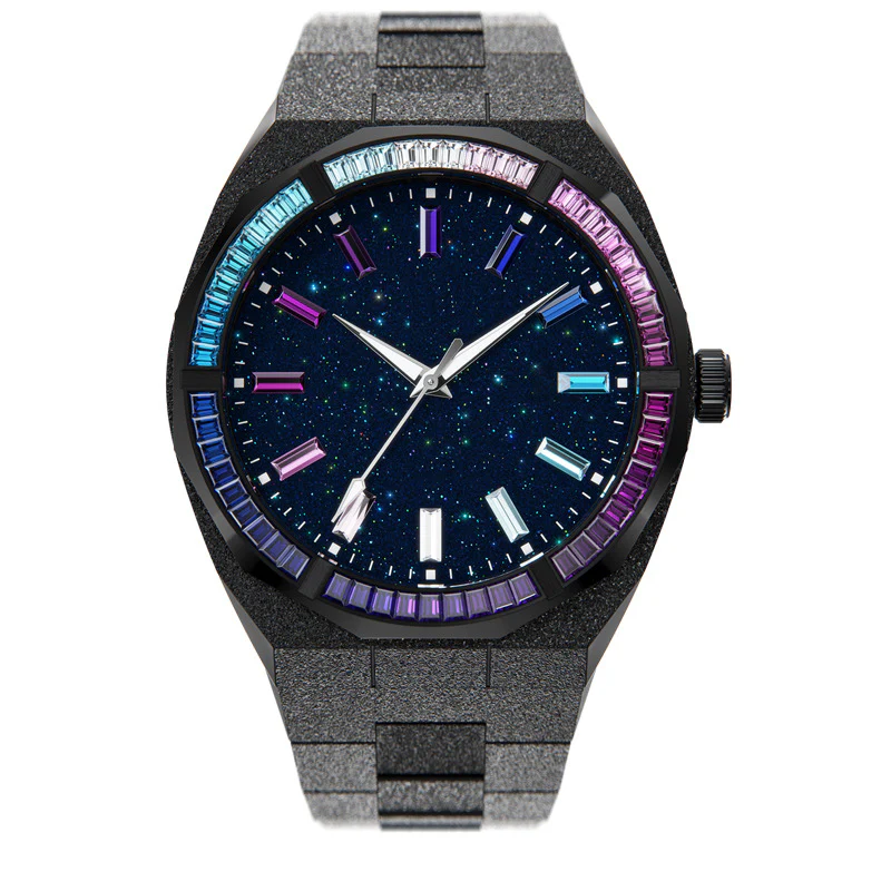 Stardust Baguette Bezel Watch - Image 2