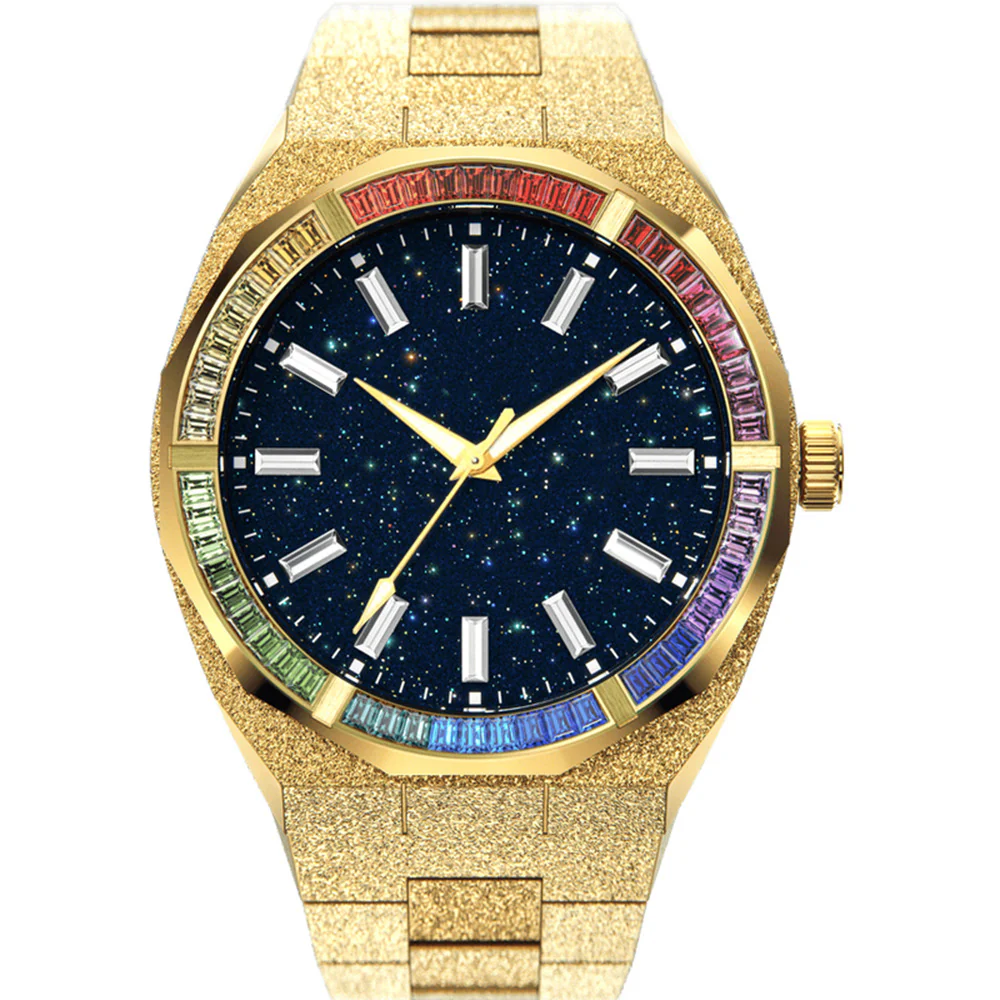 Stardust Baguette Bezel Watch - Image 6
