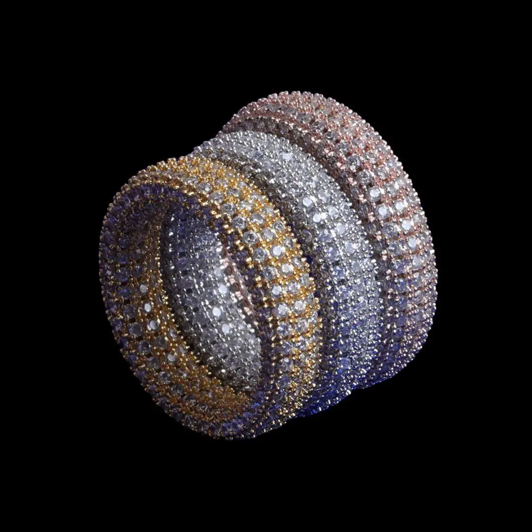 Stones of Round Iced Out Ring - Image 5