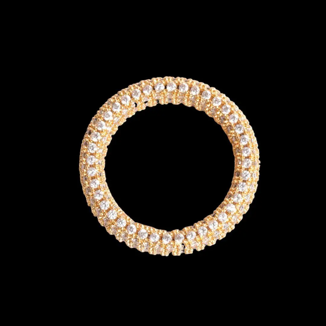 Stones of Round Iced Out Ring - Image 9