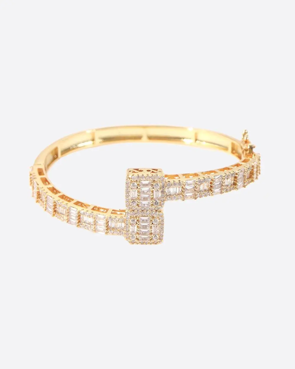 STUD ICE BRACELET- Gold - Image 3