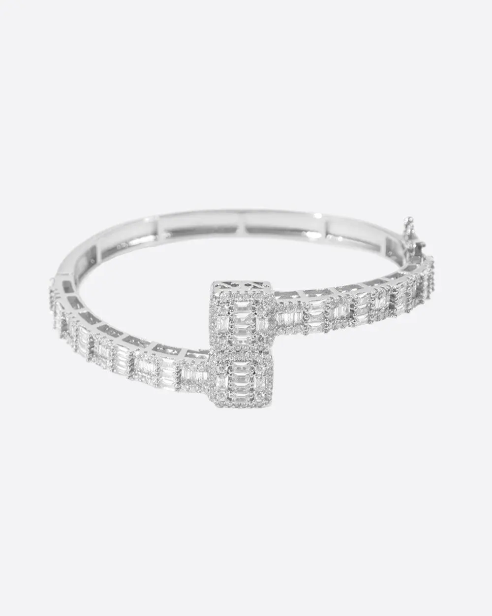 STUD ICE BRACELET- WHITE GOLD - Image 2