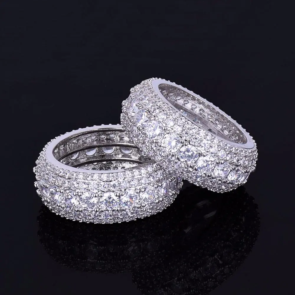 Tennis and Stones Iced Out Ring - Image 4