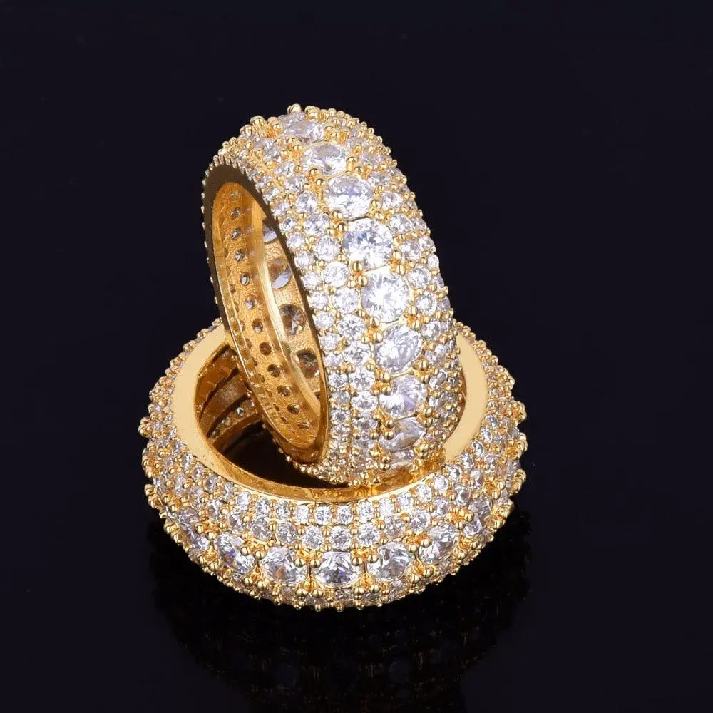 Tennis and Stones Iced Out Ring - Image 6