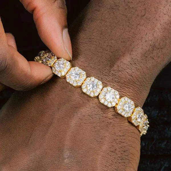 VVS 12MM clustered Bracelet - Image 7